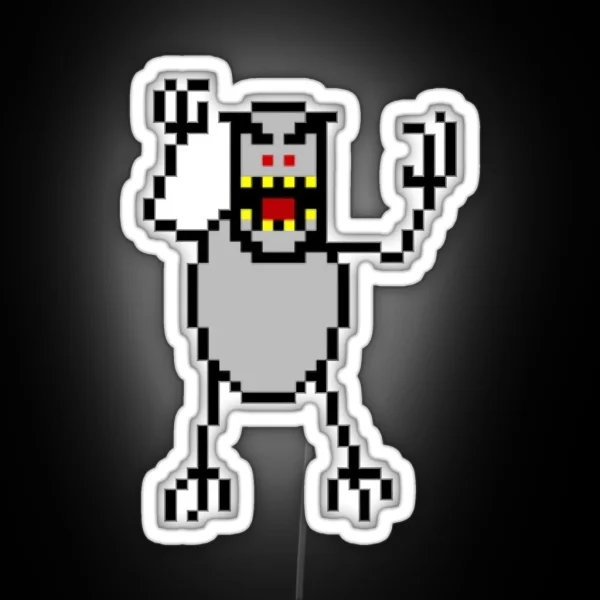Skifree Yeti RGB Neon Sign