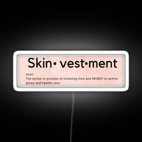 Skin Vest Ment RGB Neon Sign