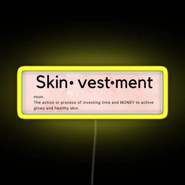 Skin Vest Ment RGB Neon Sign