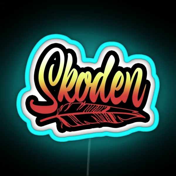 Skoden RGB Neon Sign