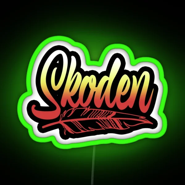 Skoden RGB Neon Sign