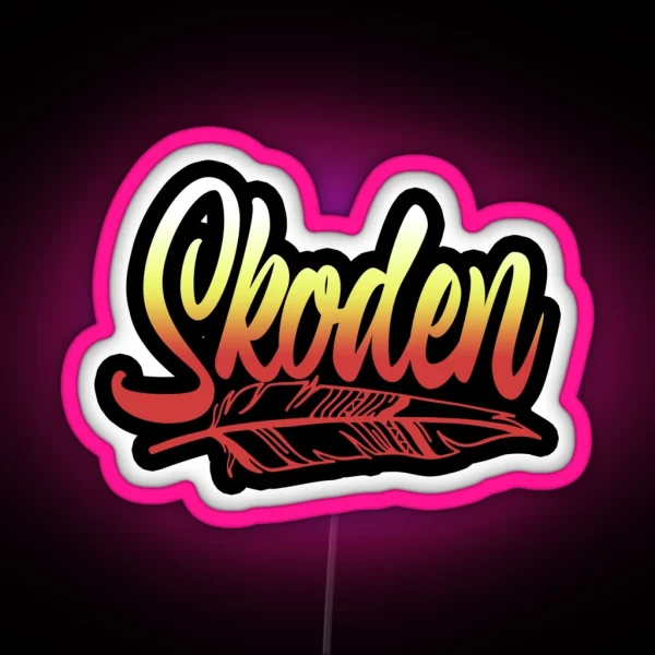 Skoden RGB Neon Sign