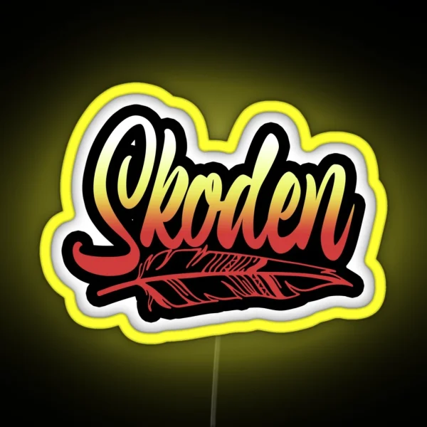 Skoden RGB Neon Sign
