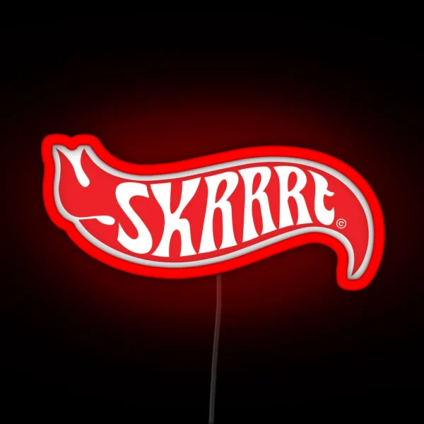 Skrrrt RGB Neon Sign