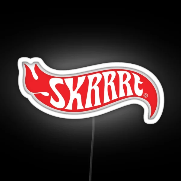 Skrrrt RGB Neon Sign