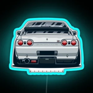 Skyline GTR R32 RGB Neon Sign