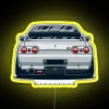 Nissan Skyline GTR R32 in neon-lit cityscape