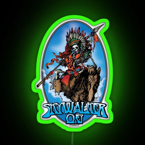 Skywalker OG Cannabis Strain Art RGB Neon Sign