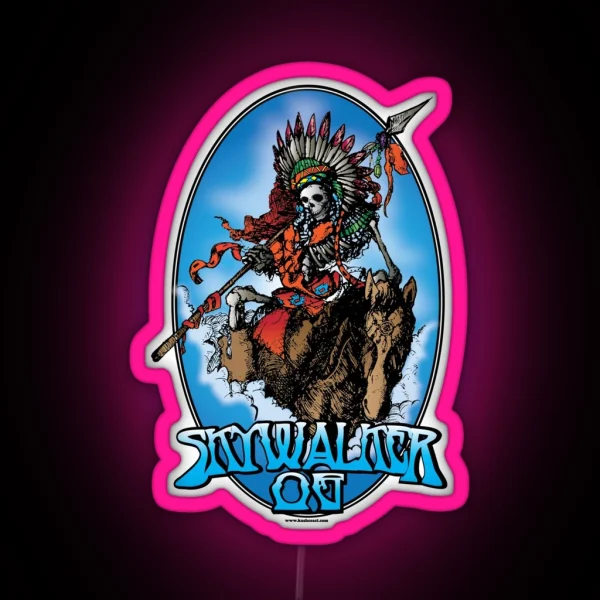 Skywalker OG Cannabis Strain Art RGB Neon Sign