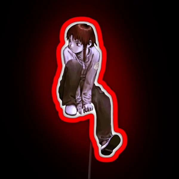 Slacker Lain Led RGB Neon Sign