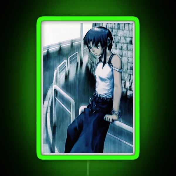 Slacker Lain RGB Neon Sign