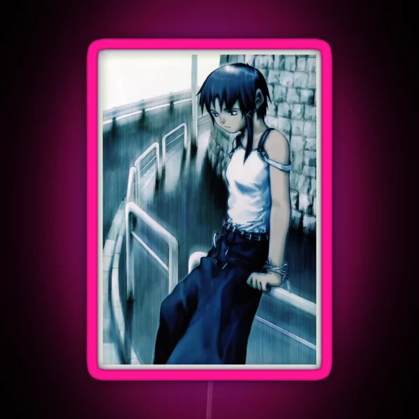 Slacker Lain RGB Neon Sign