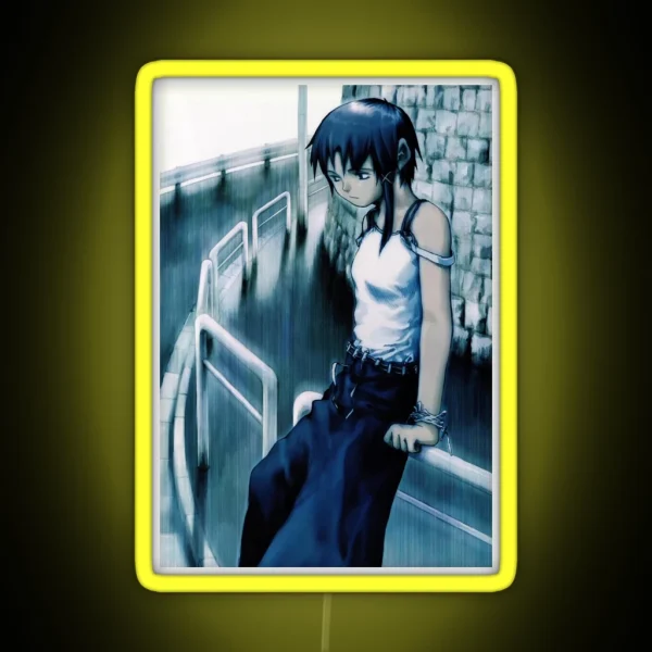 Slacker Lain RGB Neon Sign