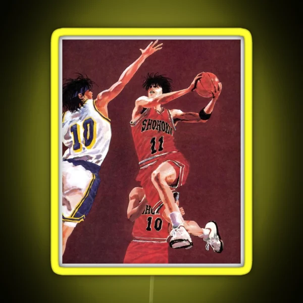 Slam Dunk 90s Anime RGB Neon Sign