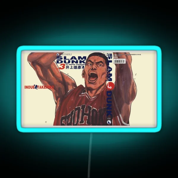 Slam Dunk Anime RGB Neon Sign