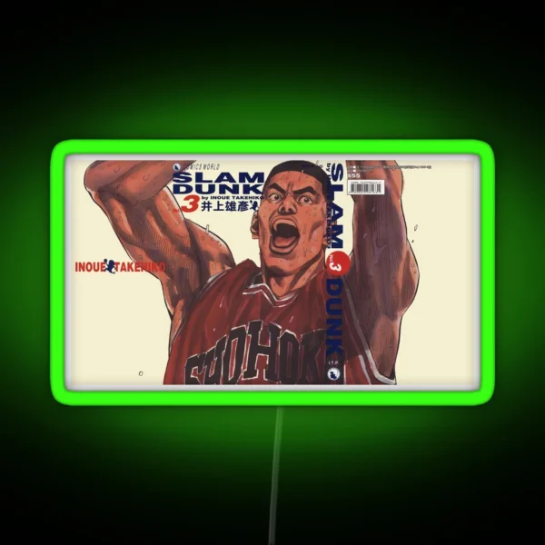Slam Dunk Anime RGB Neon Sign