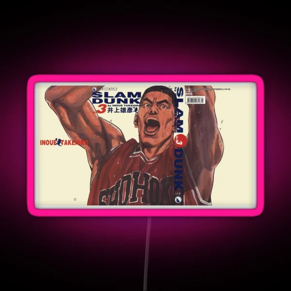 Slam Dunk Anime RGB Neon Sign