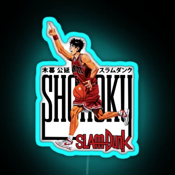 Slam Dunk Animemanga Kiminobu Kogure Classic RGB Neon Sign