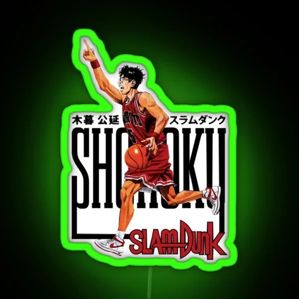 Slam Dunk Animemanga Kiminobu Kogure Classic RGB Neon Sign