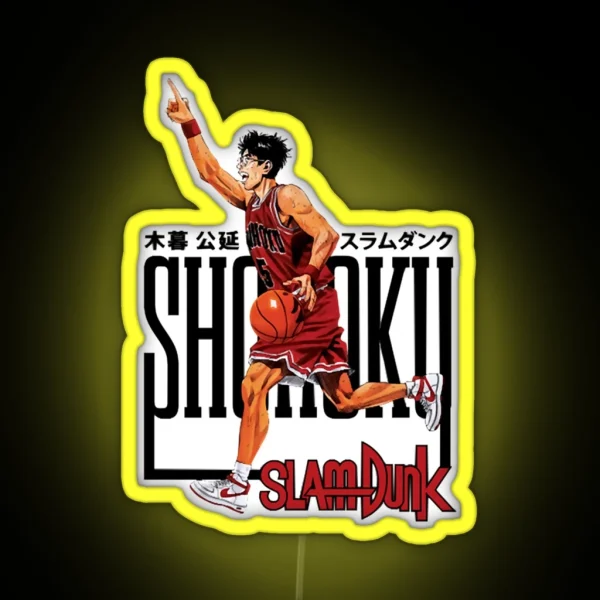 Slam Dunk Animemanga Kiminobu Kogure Classic RGB Neon Sign
