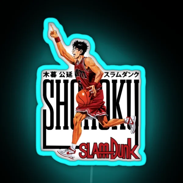 Slam Dunk Animemanga Kiminobu Kogure RGB Neon Sign