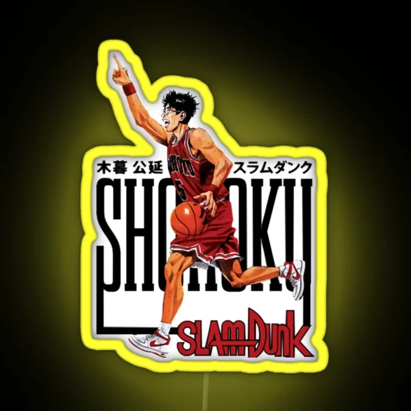 Slam Dunk Animemanga Kiminobu Kogure RGB Neon Sign