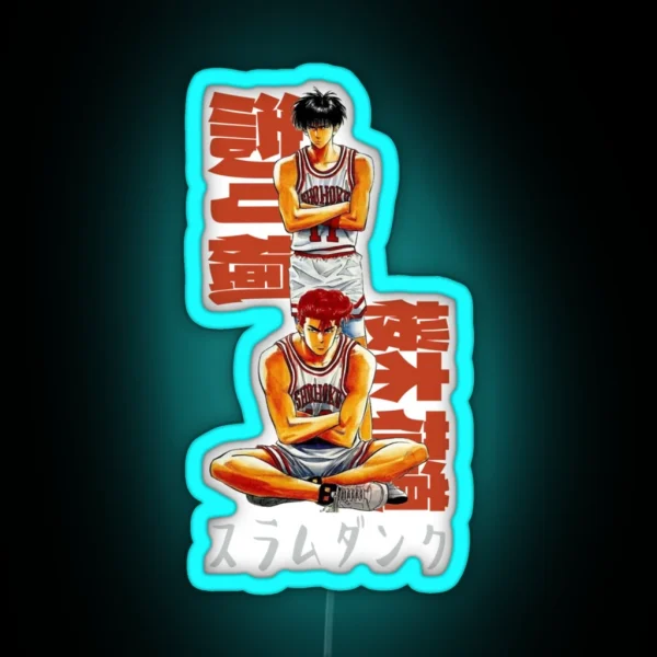 Slam Dunk Character RGB Neon Sign