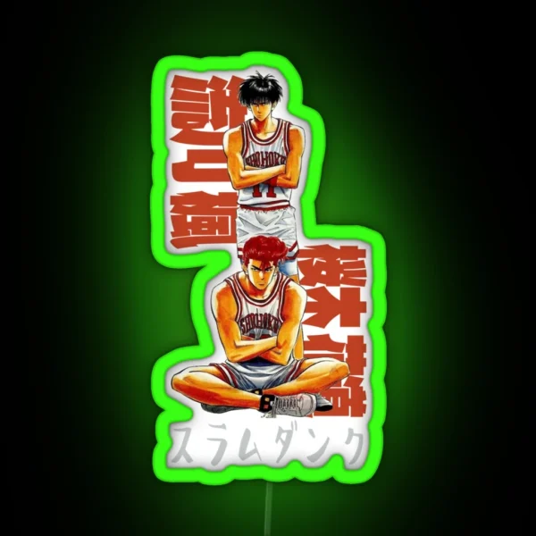 Slam Dunk Character RGB Neon Sign