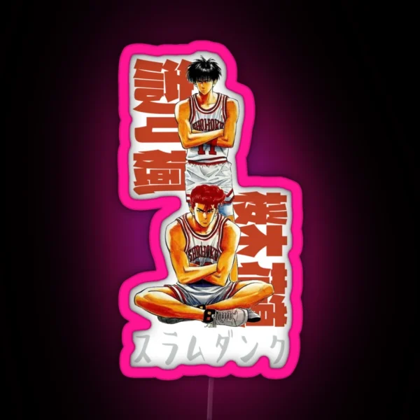 Slam Dunk Character RGB Neon Sign