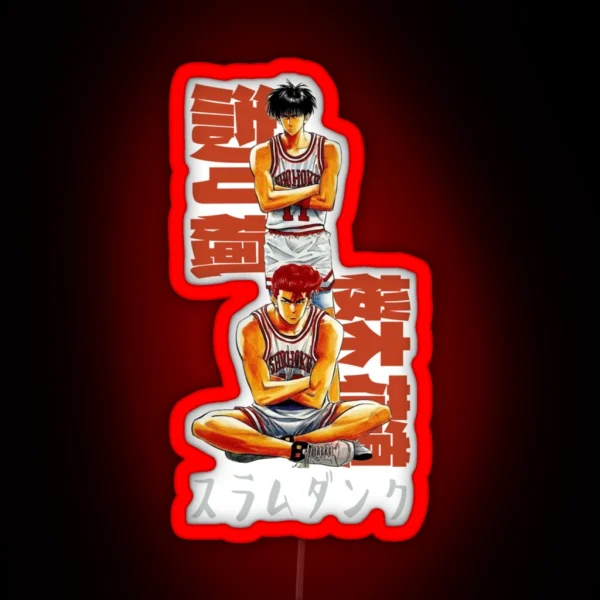 Slam Dunk Character RGB Neon Sign