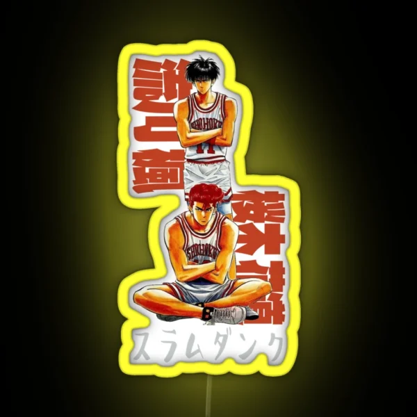 Slam Dunk Character RGB Neon Sign