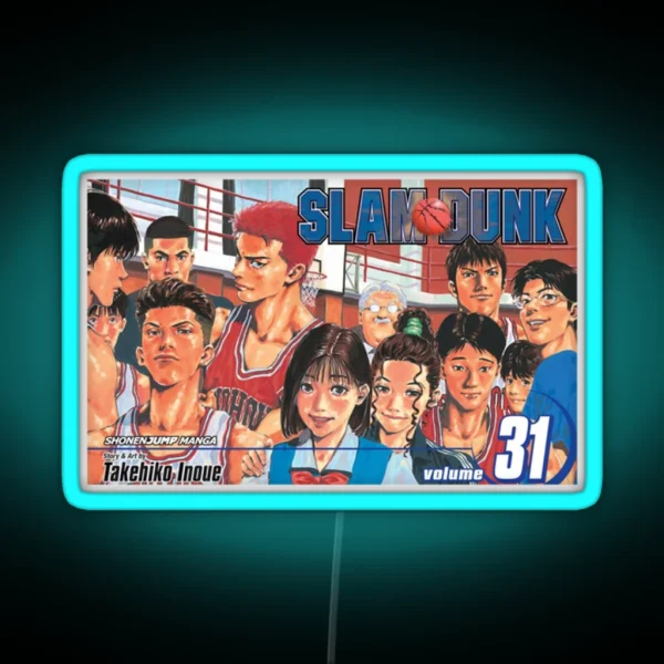 SLAM DUNK Classic RGB Neon Sign