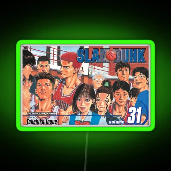 SLAM DUNK Classic RGB Neon Sign