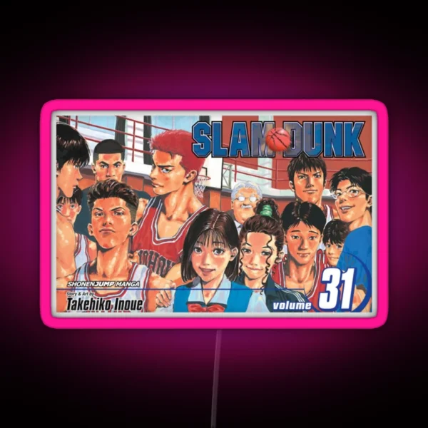 SLAM DUNK Classic RGB Neon Sign
