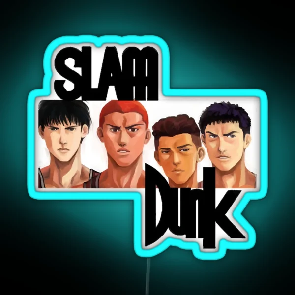Slam Dunk Classic RGB Neon Sign