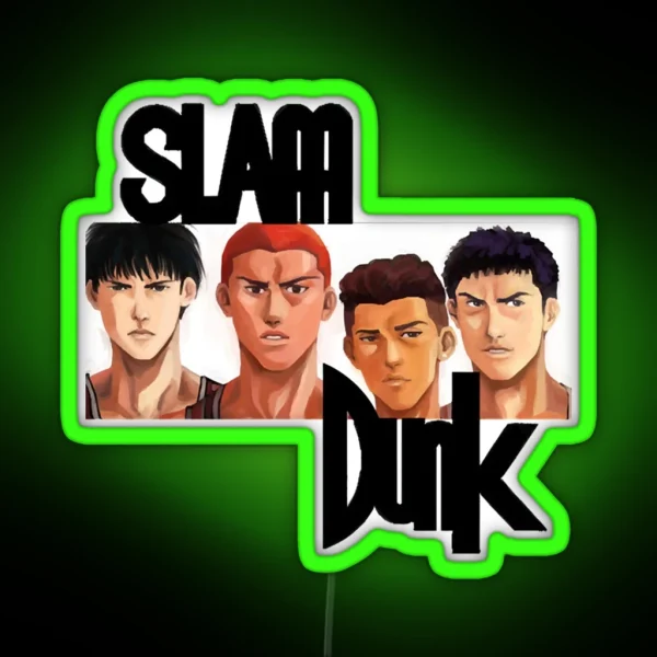 Slam Dunk Classic RGB Neon Sign