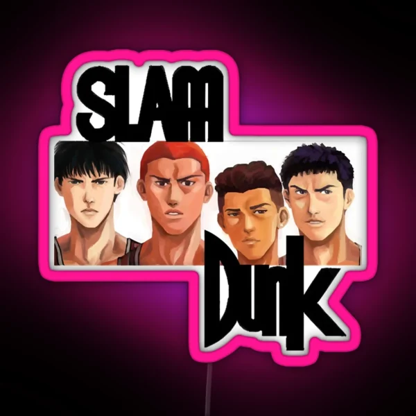 Slam Dunk Classic RGB Neon Sign