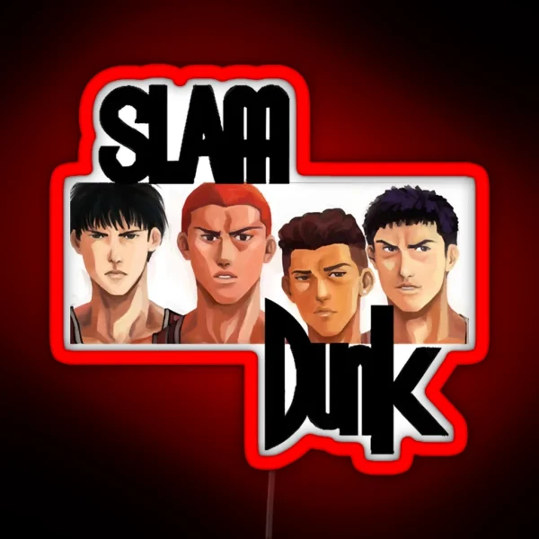 Slam Dunk Classic RGB Neon Sign
