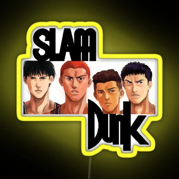 Slam Dunk Classic RGB Neon Sign