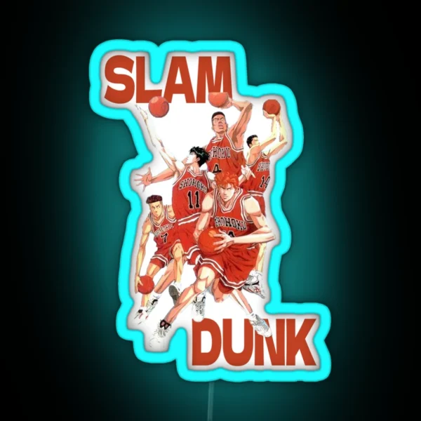 Slam Dunk Grew Anime RGB Neon Sign