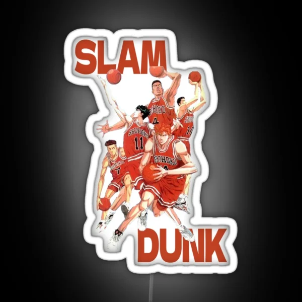 Slam Dunk Grew Anime RGB Neon Sign