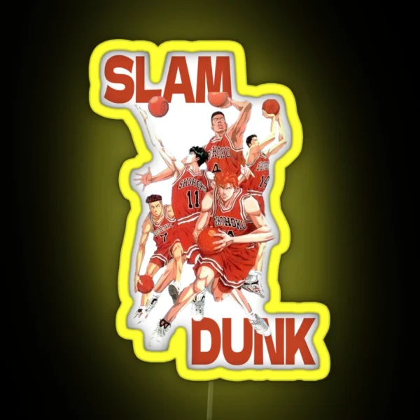 Slam Dunk Grew Anime RGB Neon Sign