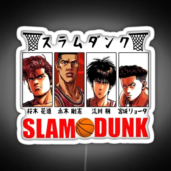 Slam Dunk Hanamichi Sakuragi SHOKOCU RGB Neon Sign