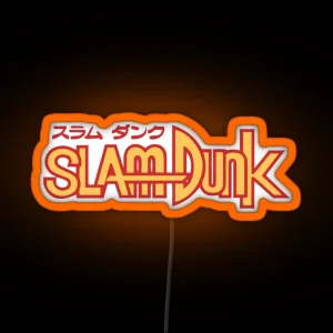 Slam Dunk Logo RY RGB Neon Sign
