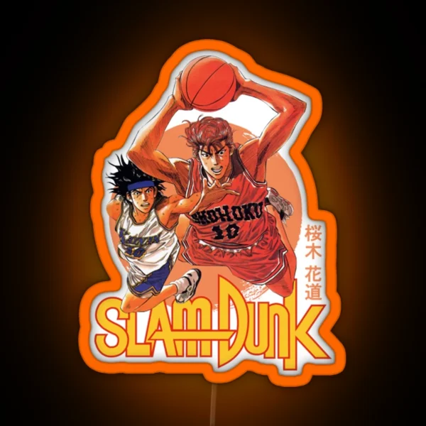 Slam Dunk Manga RGB Neon Sign