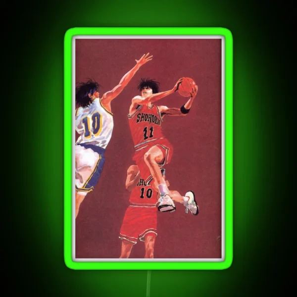 Slam Dunk RGB Neon Sign