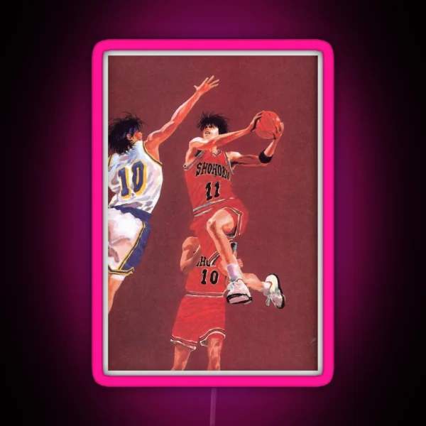 Slam Dunk RGB Neon Sign