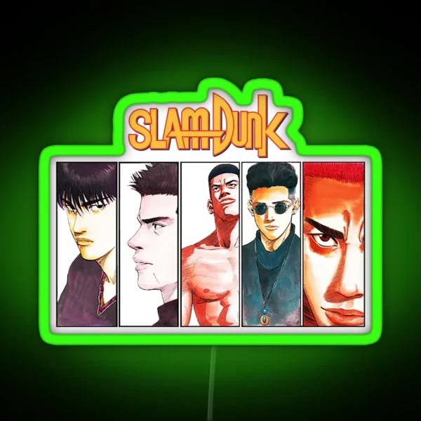 Slam Dunk RGB Neon Sign
