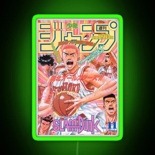 Slam Dunk RGB Neon Sign