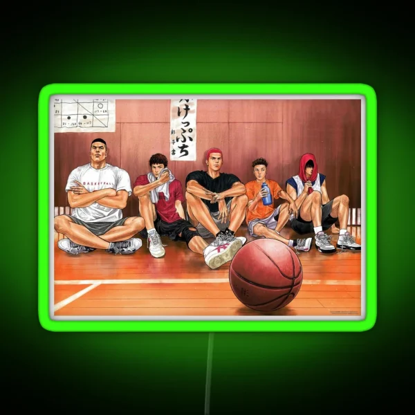 Slam Dunk RGB Neon Sign
